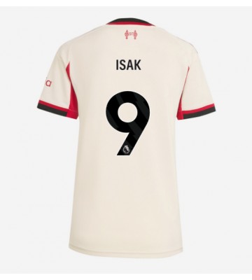 Lacne Ženy Futbalové dres Liverpool Alexander Isak #9 2025-26 Krátky Rukáv - Preč